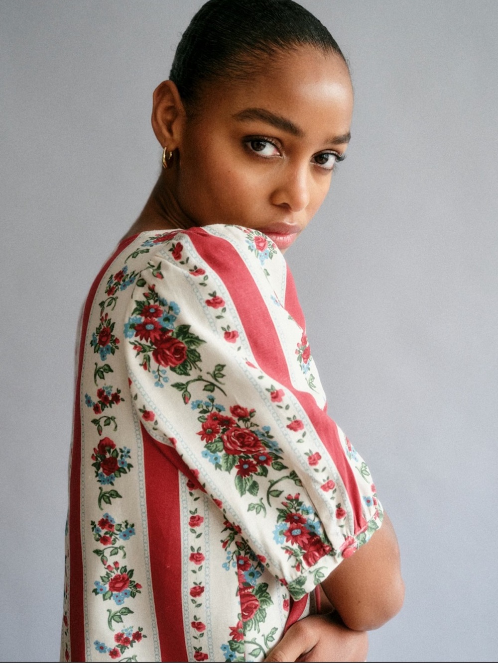 NWT Sézane Laurie Blouse Margaret Print - Size 8/40 - Picture 3 of 14